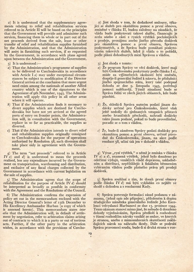 Úřední věstník československý, č. 2, 1945, roč. VI., s. 10–23.