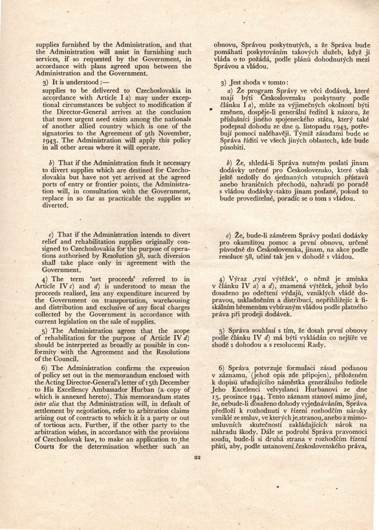 Úřední věstník československý, č. 2, 1945, roč. VI., s. 10–23.